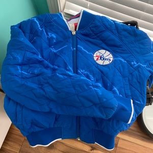 NBA Classics 76ers Reversible Throwback GIII Jacket